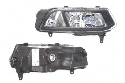 Proiector ceata VW POLO (6R), 05.2014-12.2017, partea dreapta, DEPO, H8; cu lumini pentru curbe, foto