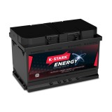 Baterie Auto K-STARK ENERGY 60 Ah - Curent Pornire 480A - Autoturisme Benzina si Diesel (Format L02)