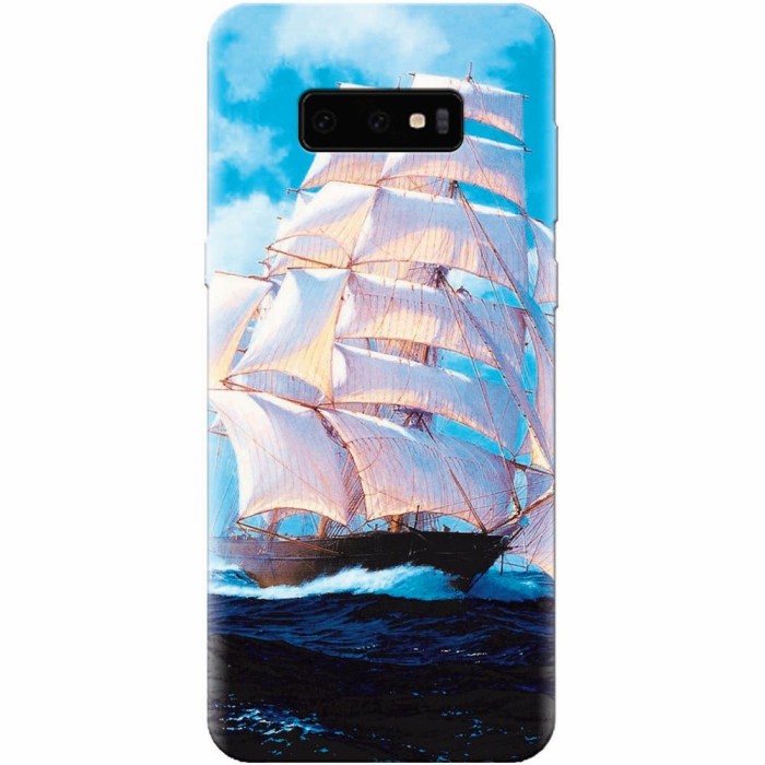 Husa silicon pentru Samsung Galaxy S10 Lite, Attractive Art Of Ships