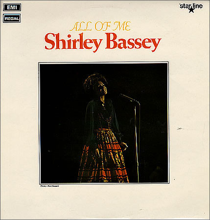 VINIL Shirley Bassey &lrm;&ndash; All Of Me VG+