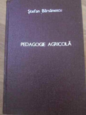 PEDAGOGIE AGRICOLA (XEROX)-STEFAN BARSANESCU foto