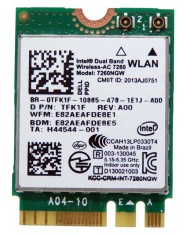 Modul Wi-fi laptop, Intel Dual Band Wireless-AC 7260, 7260NGW