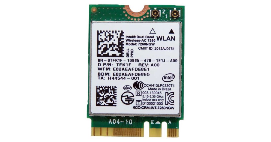 Modul Wi-fi laptop, Intel Dual Band Wireless-AC 7260, 7260NGW | arhiva ...