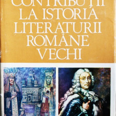 Contributii la Istoria Literaturii Romane Vechi, Dan Zamfirescu