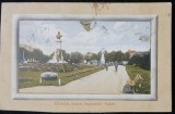 Carte Postala, Braila, Statuia Imparatului Traian, 1911