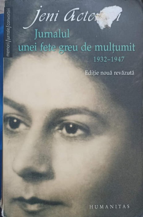 JURNALUL UNEI FETE GREU DE MULTUMIT 1932-1947-JENI ACTERIAN-261410