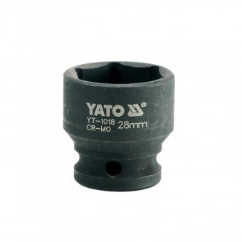 Cheie tubulara hexagonala de impact 1/2&amp;quot;, 28mm, Yato YT-1018 foto
