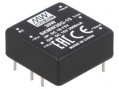Convertor DC/DC 30W 18-75V la 15V 2000mA foto