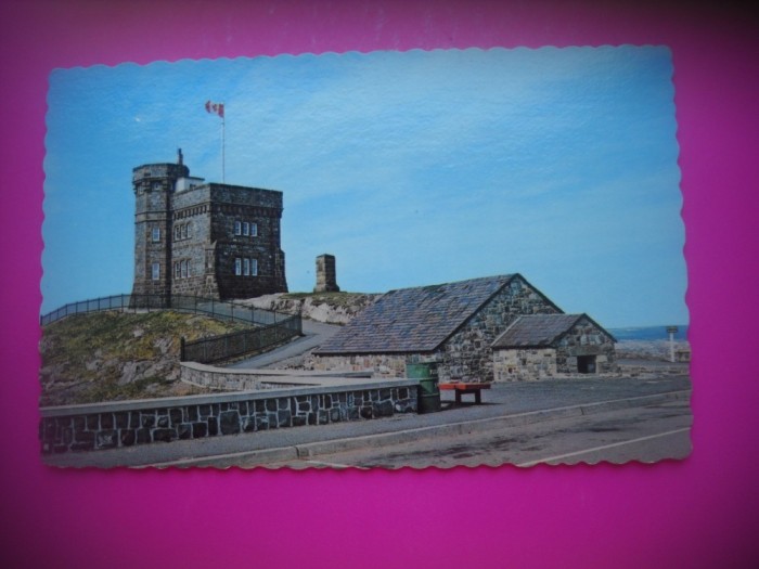 HOPCT 7405 TURNUL CABOT-ST JOHN-NEWFOUNDLAND - -CANADA -AMERICA DE NORD -NECIRCULATA
