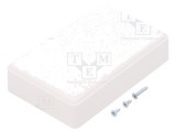 Carcasă Universală ABS Albă 58x90x22mm