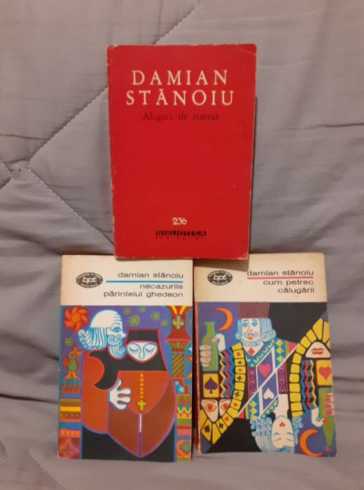 DAMIAN STANOIU CARTI (3 VOL)