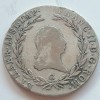 Moneda Argint Austria 20 Kreuzer 1806 C Franz II, Numismatica