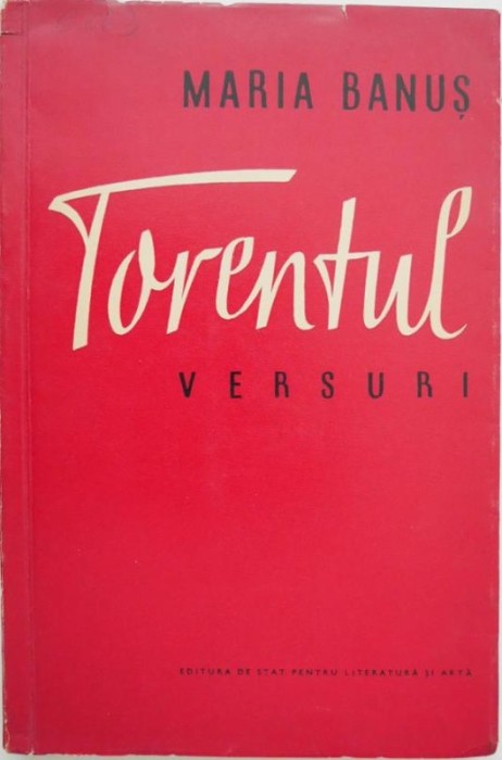 Torentul (Versuri) - Maria Banus