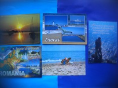 HOPCT LOT NR 788 LITORAL ROMANIA -CT-5 CARTI POSTALE-RSR-NECIRCULATE