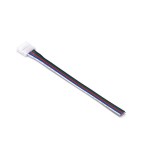 12mm 5 Pin RGBW RGBWW LED Click to Wire 15cm Sarma cablu conector, Oem