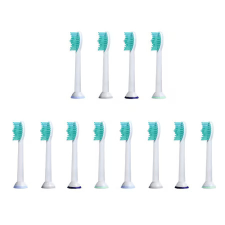 Set rezerve compatibile cu Philips Sonicare, ProResults HX6014, 12 buc