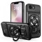 Husa pentru Apple iPhone 16e, Techsuit, RuggedCam, Neagra