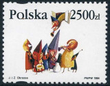Polonia 1994 - Craciun 1v.,neuzat,perfecta stare(z), Nestampilat