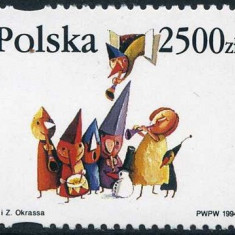 Polonia 1994 - Craciun 1v.,neuzat,perfecta stare(z)