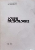 Scrieri Muzicologice - Colectiv ,557135