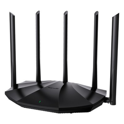 Router Wi-Fi 6, DualBand 2.4Ghz/5GHz, 300+1201Mbps, 5x6dBi, 4 porturi Gigabit - TENDA TND-TX2-PRO foto