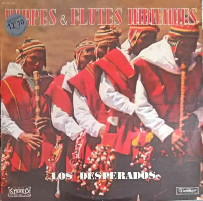 Disc vinil, LP. Harpes and Flutes Indiennes-Los Desperados foto