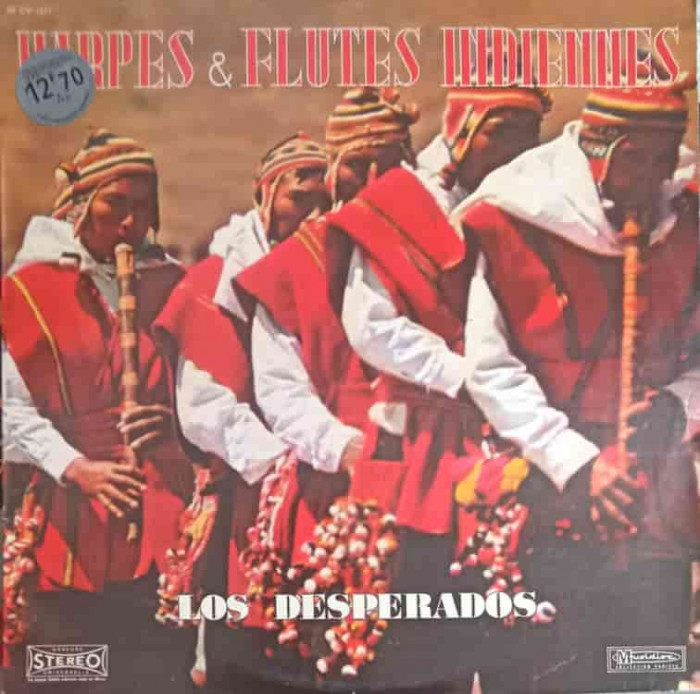 Disc vinil, LP. Harpes and Flutes Indiennes-Los Desperados