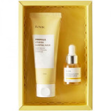 Cumpara ieftin Set masca de fata, 60 ml + Ser de fata 15 ml, Skincare Propolis Edition, Iunik