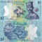 BRUNEI 1 ringgit 2013 polymer UNC!!!