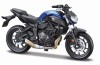 MAISTO MOTOCICLETA METALICA CU STAND EDITIE SPECIALA YAMAHA MT 07 SCARA 1 LA 18