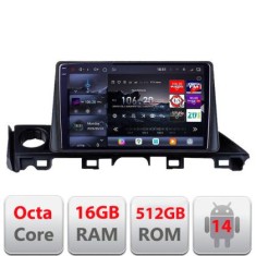 Navigatie Mazda 6 2018- Edotec Kit-MAZDA6-18 8 core QLED 2K 16+512 360 Android Waze USB Navigatie Internet Youtube Radio CarStore Technology