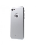 Husa iPhone 7 Ipaky Protectie Completa, Argintiu, Rezistenta Zgarieturi, Carcasa Plastic