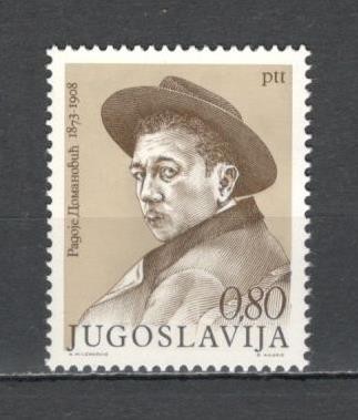 Iugoslavia.1973 100 ani nastere R.Domanovici-satiric SI.344