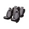 SET HUSE SCAUN RACING GRI - NEGRU 44493