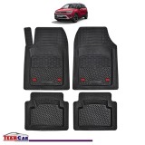 Covorase Auto TeamCar&reg; Tip Tavita Compatibile Opel Crossland (2020&ndash;prezent) - Suv, Negru, Cauciuc
