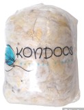 L&acirc;nă de oaie spălată crudă cu murdărie, naturală, pentru artizanat, umplutură pentru jucării, felting cu ac &ndash; Natural