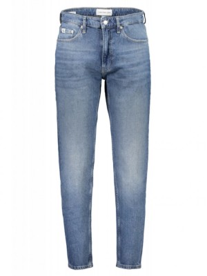 Blugi barbati cu talie medie, croiala Regular Tapered, albastru deschis, W28 L32 foto