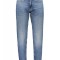 Blugi barbati cu talie medie, croiala Regular Tapered, albastru deschis, W28 L32