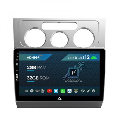 Navigatie Volkswagen Touran (2003-2010), Android 12, P-Octacore 2GB RAM + 32GB ROM, 10.1 Inch - AD-BGP10002+AD-BGRKIT054 foto