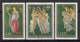 San Marino 1972 Mi 994/96 MNH - Tablouri, Nestampilat