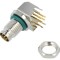 Conector M8 tată 6 pini 90&deg; PCB