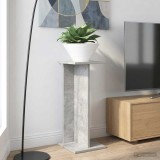 vidaXL Suport pentru plante 2 pcs Gri Beton 25 x 25,5 x 60,5 cm 899665