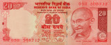 INDIA █ bancnota █ 20 Rupees █ 2011 █ P-96p █ R █ UNC █ necirculata