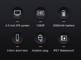 Camera endoscop 🩺📺ecran lcd 4,3inch,acumulator, Oem