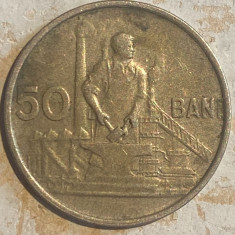 ROMANIA 50 BANI 1955 / PIESA DIN POZE