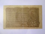 Romania 25 Bani 1917 BGR Ocupația Germană,bancnota din imagini