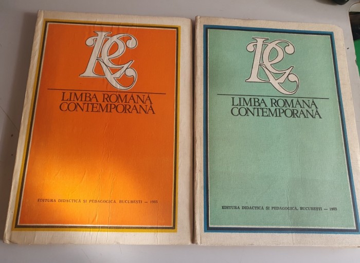 Ion Coteanu (coord.) - Limba Romana Contemporana - 2 vol. - 1985