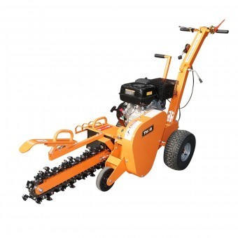 Masina de sapat santuri 15 CP latime de lucru 100mm adancime 600mm Thor foto