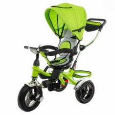 Tricicleta cu Sezut Reversibil Pentru Copii T307 - Verde foto