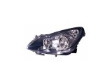 Far Opel Corsa D 07.2006-01.2011 TYC fata stanga, tip bec H1+H7, reglare electrica, fara motoras